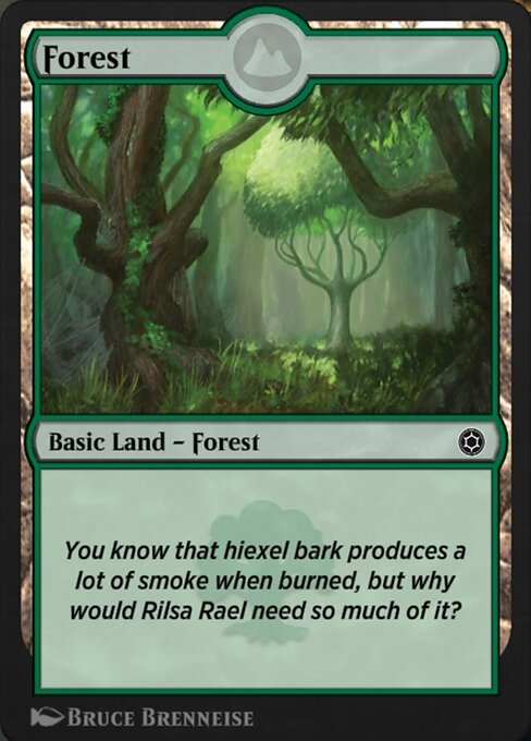 Forest — Alchemy Horizons: Baldur's Gate #305, art by Bruce Brenneise