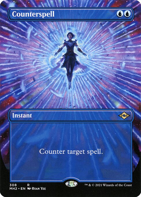 Counterspell — Modern Horizons 2 #308, art by Ryan Yee