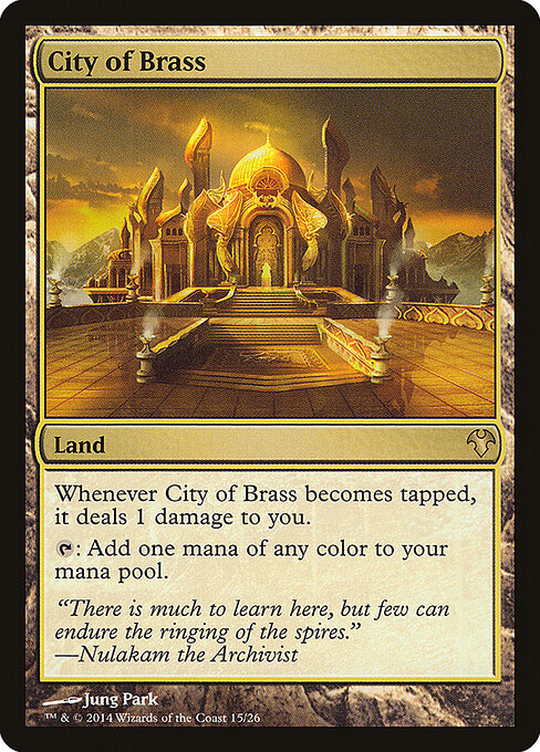 City of Brass — Modern Event Deck 2014 #15, art by Jung Park