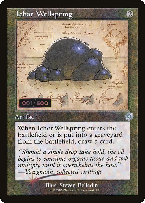 Ichor Wellspring — The Brothers' War Retro Artifacts #84z, art by Steven Belledin