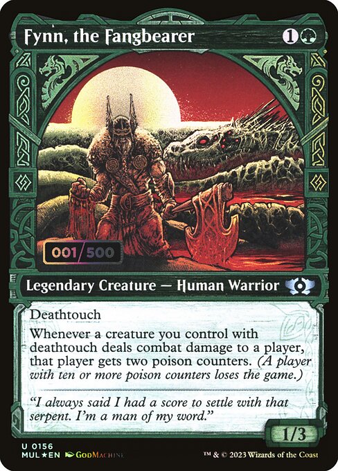 Fynn, the Fangbearer — Multiverse Legends #156z, art by GodMachine