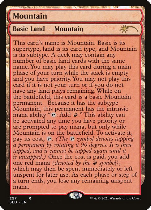 Mountain — Secret Lair Drop #257