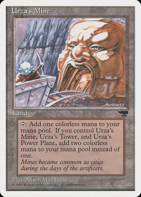 Urza's Mine — Chronicles #114a, art by Anson Maddocks