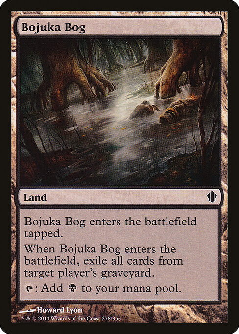 Bojuka Bog — Commander 2013 #278, art by Howard Lyon