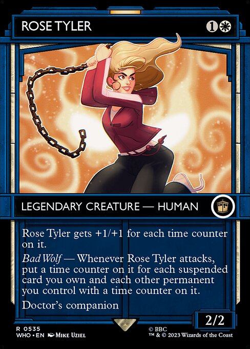 Rose Tyler — Doctor Who #535, art by Mike Uziel