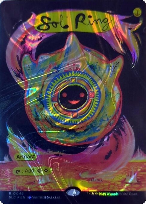 Sol Ring — Secret Lair Countdown #46, art by Souther Salazar