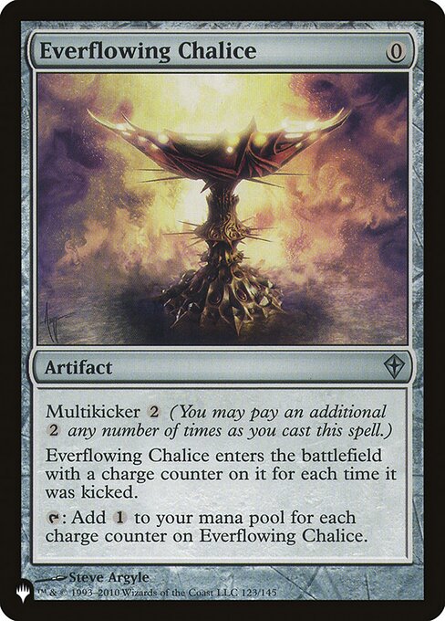 Everflowing Chalice — The List #WWK-123, art by Steve Argyle