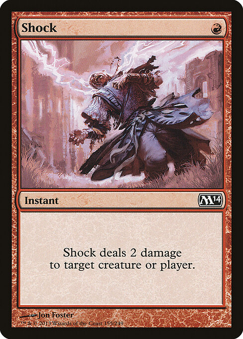 Shock — Magic 2014 #155, art by Jon Foster