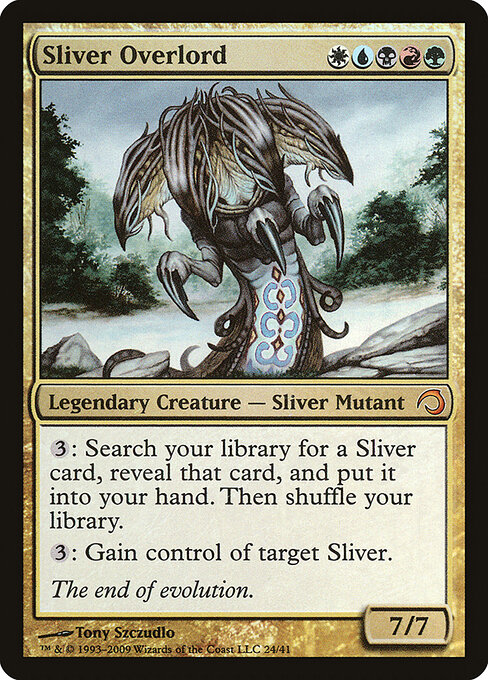 Sliver Overlord — Premium Deck Series: Slivers #24, art by Tony Szczudlo