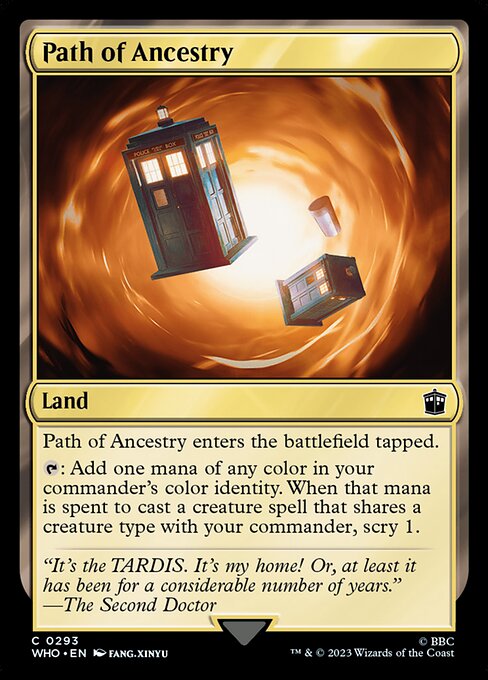 Path of Ancestry — Doctor Who #293, art by Fang Xinyu