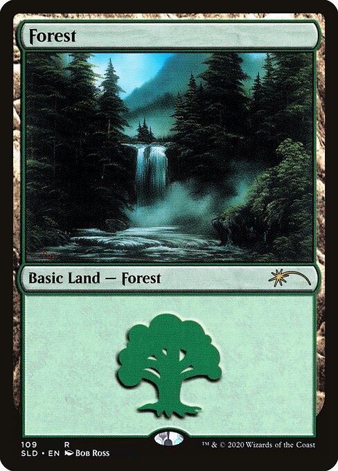 Forest — Secret Lair Drop #109, art by Bob Ross