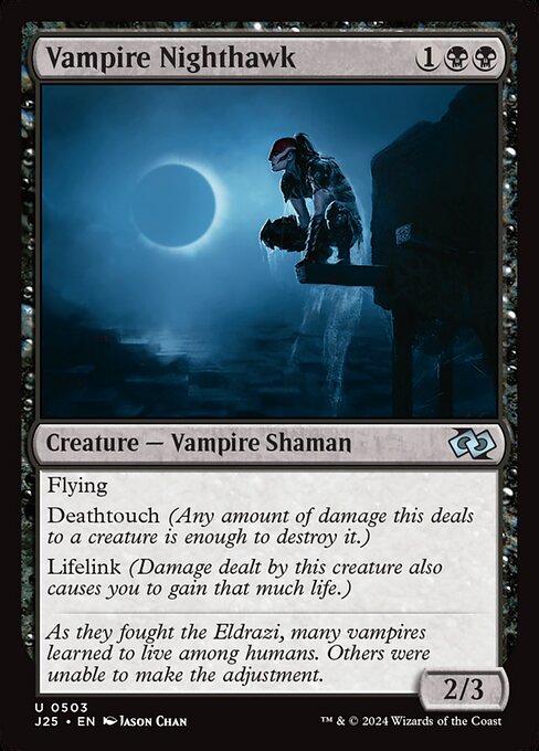 Vampire Nighthawk — Foundations Jumpstart #503, art by Jason Chan