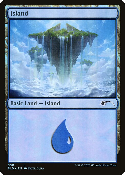 Island — Secret Lair Drop #550, art by Piotr Dura
