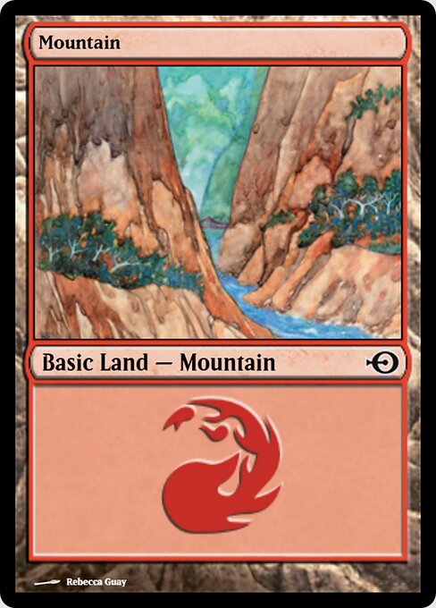 Mountain — Magic Online Promos #241, art by Rebecca Guay
