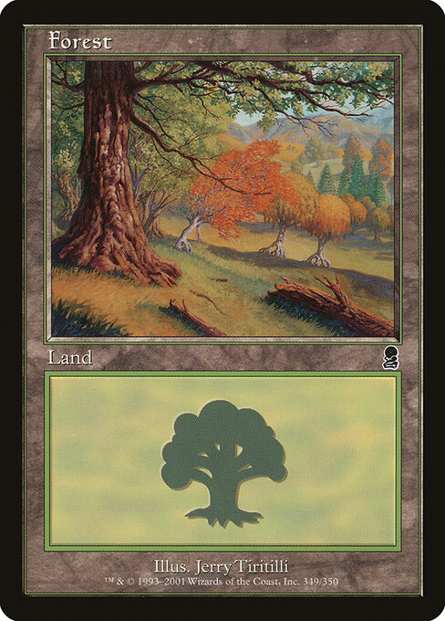 Forest — Odyssey #349, art by Jerry Tiritilli