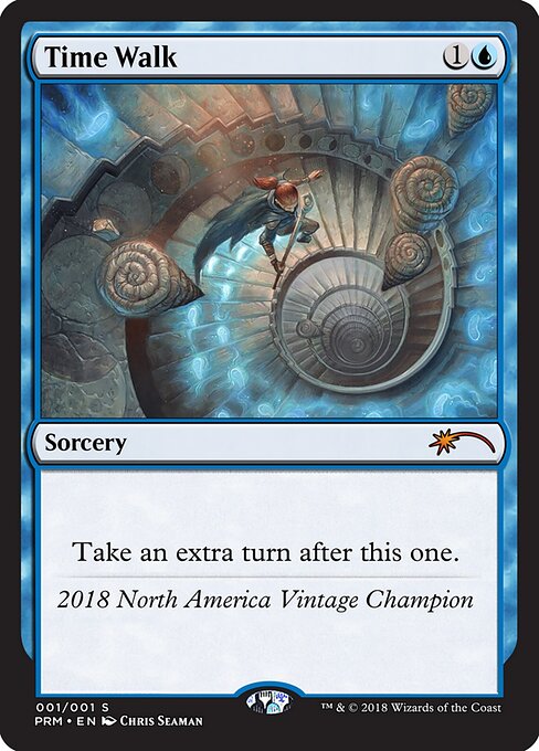 Time Walk — Vintage Championship #2018NA, art by Chris Seaman