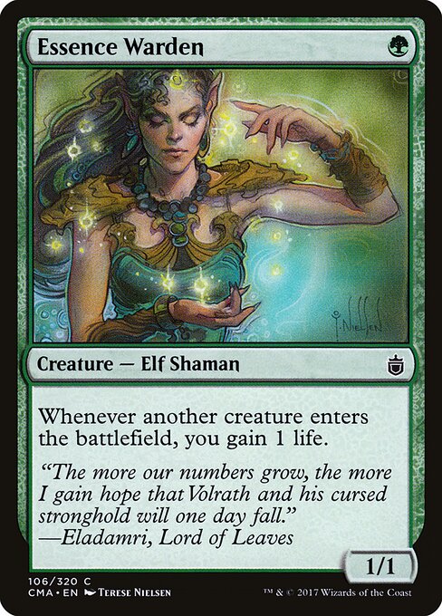 Essence Warden — Commander Anthology #106, art by Terese Nielsen