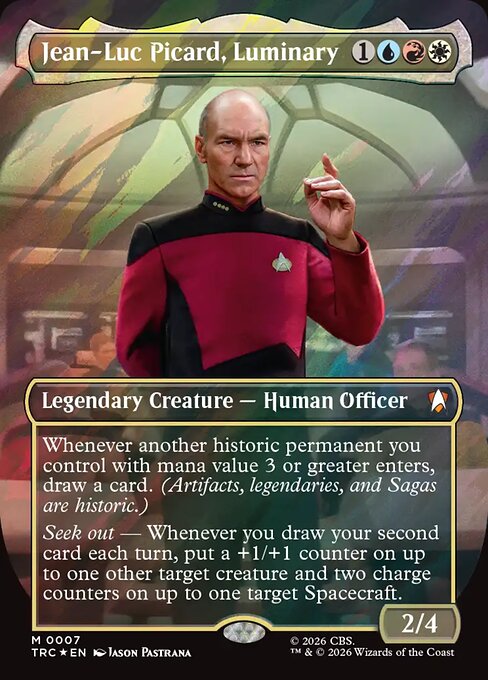 Jean-Luc Picard, Luminary — Star Trek Commander #7, art by Jason Pastrana