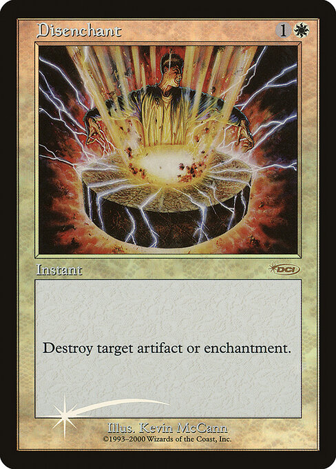 Disenchant — Friday Night Magic 2003 #13, art by Kevin McCann