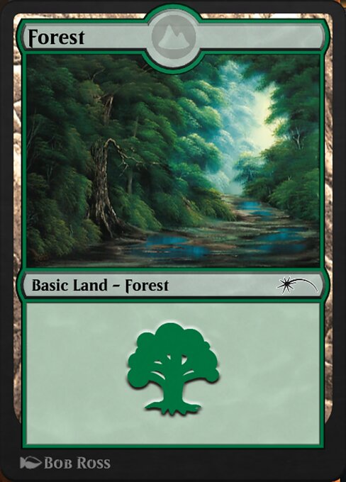 Forest — MTG Arena Promos #254, art by Bob Ross