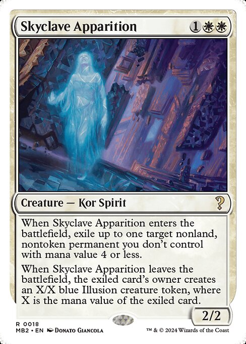Skyclave Apparition — Mystery Booster 2 #18, art by Donato Giancola