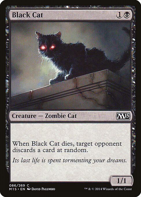 Black Cat — Magic 2015 #86, art by David Palumbo
