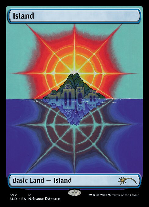 Island — Secret Lair Drop #392, art by Jeanne D'Angelo