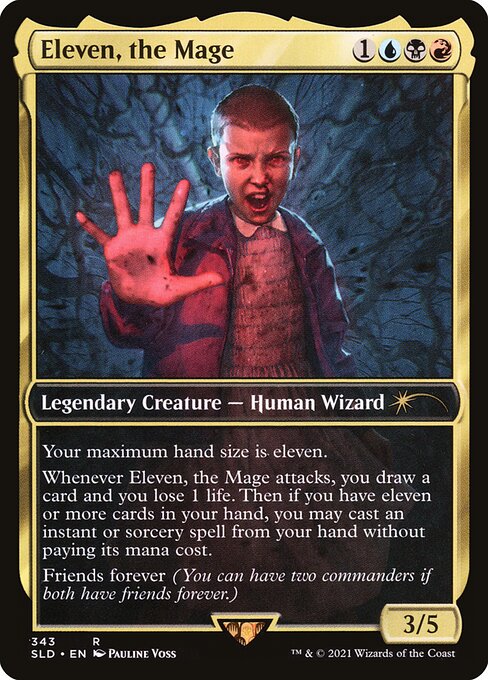 Cecily, Haunted Mage — Secret Lair Drop #343, art by Pauline Voss