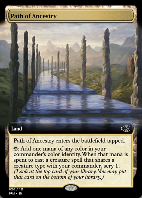 Path of Ancestry — Magic Online Promos #86112, art by Alayna Danner