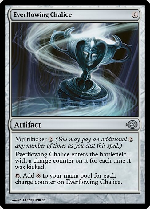 Everflowing Chalice — Magic Online Promos #39620, art by Charles Urbach