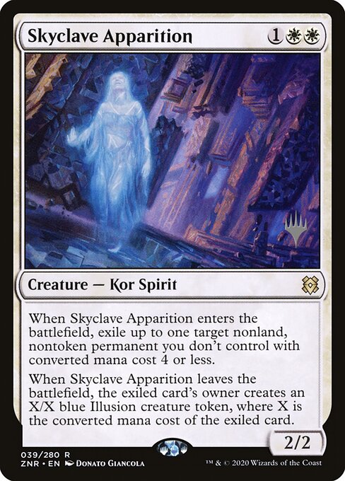 Skyclave Apparition — Zendikar Rising Promos #39p, art by Donato Giancola