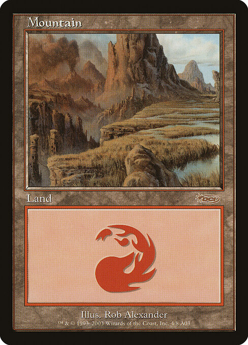 Mountain — Arena League 2003 #4, art by Rob Alexander