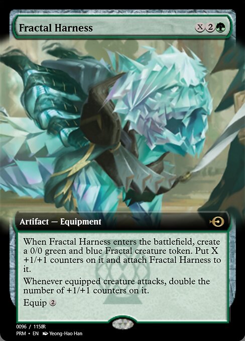 Fractal Harness — Magic Online Promos #90164, art by Yeong-Hao Han