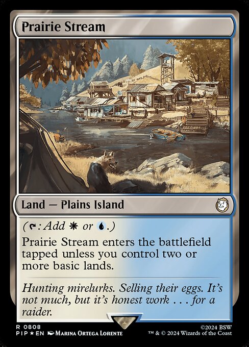 Prairie Stream — Fallout #808, art by Marina Ortega Lorente