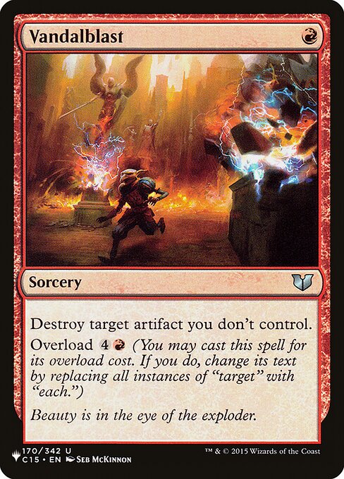 Vandalblast — The List #C15-170, art by Seb McKinnon