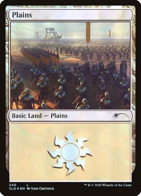 Plains — Secret Lair Drop #540, art by Jedd Chevrier