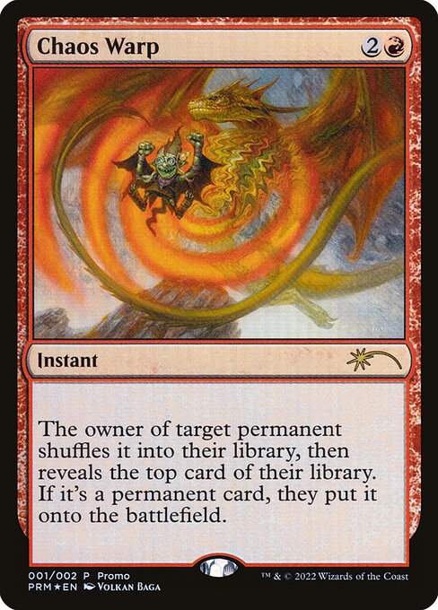 Chaos Warp — Wizards Play Network 2024 #7, art by Volkan Baǵa