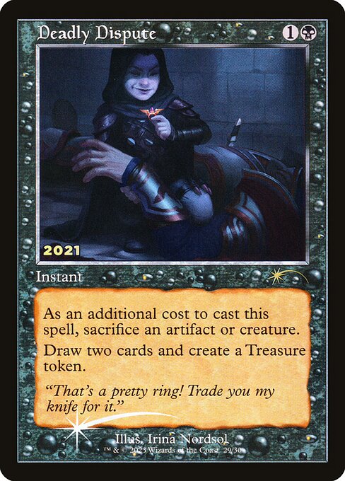 Deadly Dispute — 30th Anniversary Play Promos #29, art by Irina Nordsol