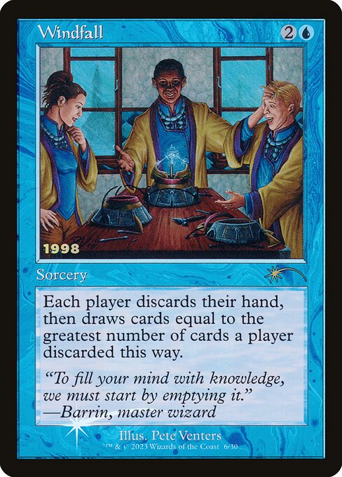 Windfall — 30th Anniversary Play Promos #6, art by Pete Venters