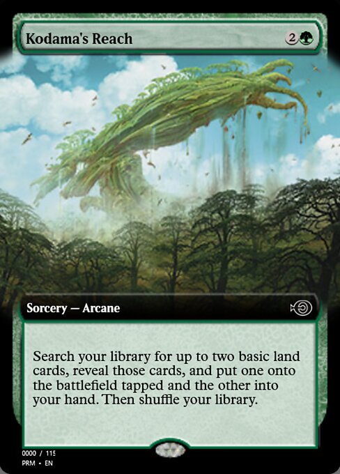Kodama's Reach — Magic Online Promos #86122, art by John Avon