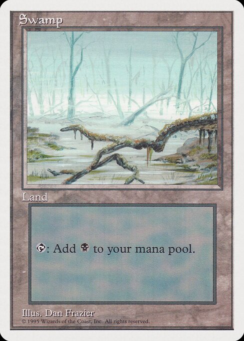 Swamp — Rivals Quick Start Set #57, art by Dan Frazier
