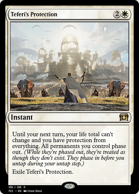 Teferi's Protection — Treasure Chest #65701, art by Chase Stone
