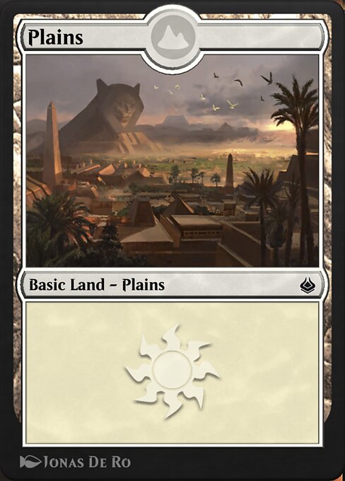 Plains — Amonkhet Remastered #319, art by Jonas De Ro