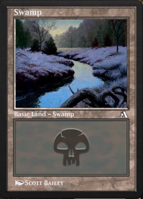 Swamp — Arena New Player Experience #13, art by Scott Bailey