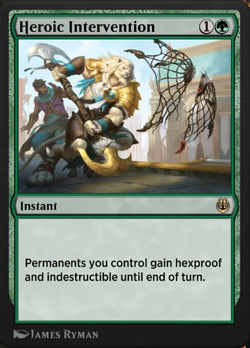 Heroic Intervention — Kaladesh Remastered #161, art by James Ryman