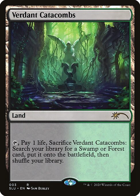 Verdant Catacombs — Secret Lair: Ultimate Edition #3, art by Sam Burley