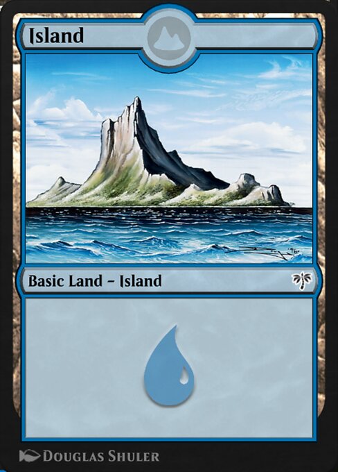 Island — MTG Arena Promos #217, art by Douglas Shuler
