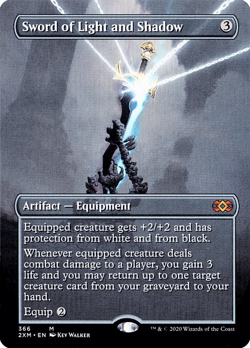Sword of Light and Shadow — Double Masters #366, art by Kev Walker
