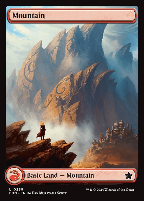 Mountain — Foundations #288, art by Dan Murayama Scott