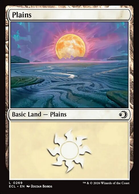Plains — Lorwyn Eclipsed #269, art by Zoltan Boros